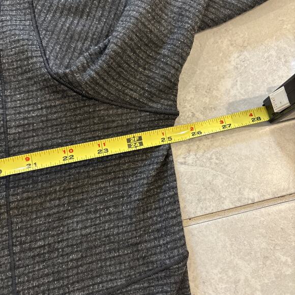 Kuhl Sweater Men’s Sz XL Gray Grid Engineered Long Sleeve Crew Neck Poly - Picture 6 of 10